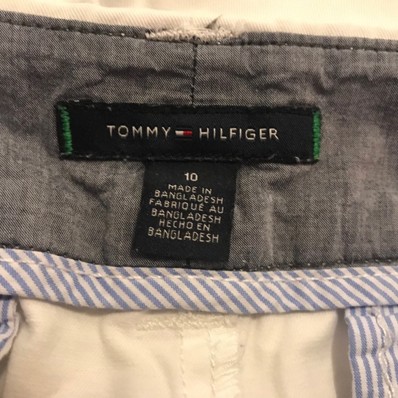Tommy Hilfiger White Chino shorts size 10 - Picture 3 of 3